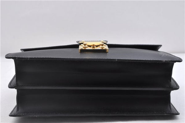 Authentic LOUIS VUITTON Epi Concorde Hand Bag Black M52132 LV 6908C
