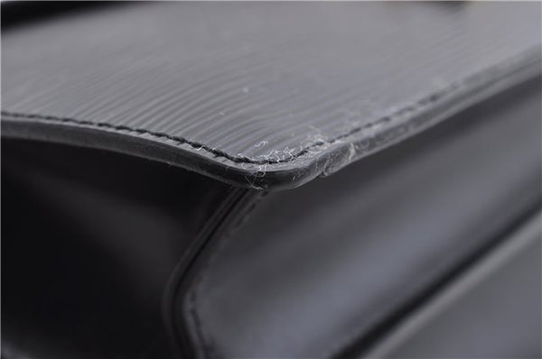 Authentic LOUIS VUITTON Epi Concorde Hand Bag Black M52132 LV 6908C