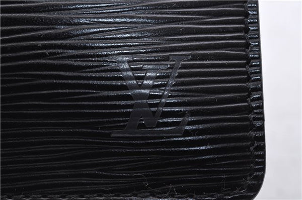 Authentic LOUIS VUITTON Epi Concorde Hand Bag Black M52132 LV 6908C