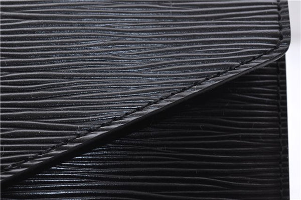 Authentic LOUIS VUITTON Epi Concorde Hand Bag Black M52132 LV 6908C