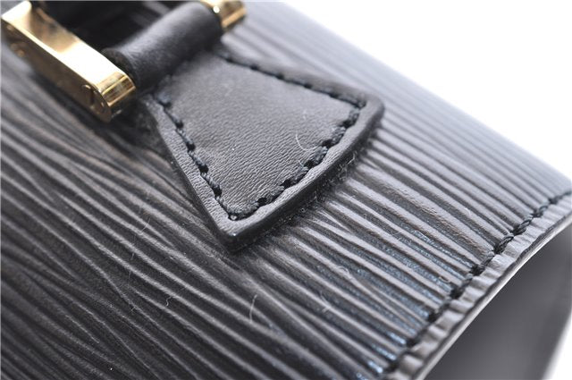 Authentic LOUIS VUITTON Epi Concorde Hand Bag Black M52132 LV 6908C