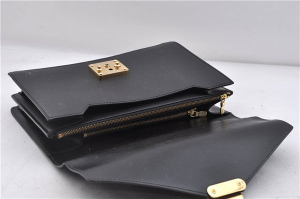 Authentic LOUIS VUITTON Epi Concorde Hand Bag Black M52132 LV 6908C