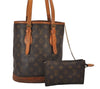 Authentic Louis Vuitton Monogram Bucket PM Shoulder Tote Bag Old Model LV 6908I