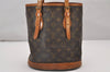 Authentic Louis Vuitton Monogram Bucket PM Shoulder Tote Bag Old Model LV 6908I