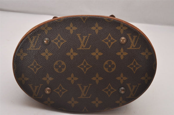 Authentic Louis Vuitton Monogram Bucket PM Shoulder Tote Bag Old Model LV 6908I