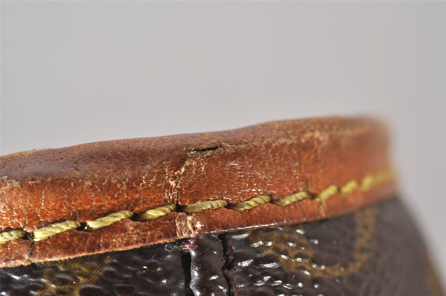 Authentic Louis Vuitton Monogram Bucket PM Shoulder Tote Bag Old Model LV 6908I