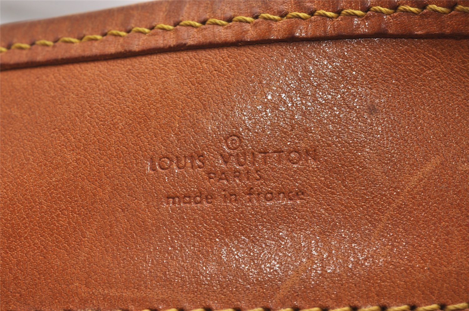 Authentic Louis Vuitton Monogram Bucket PM Shoulder Tote Bag Old Model LV 6908I