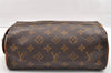 Authentic Louis Vuitton Monogram Trousse Patte Pression Pouch M47636 Junk 6909I