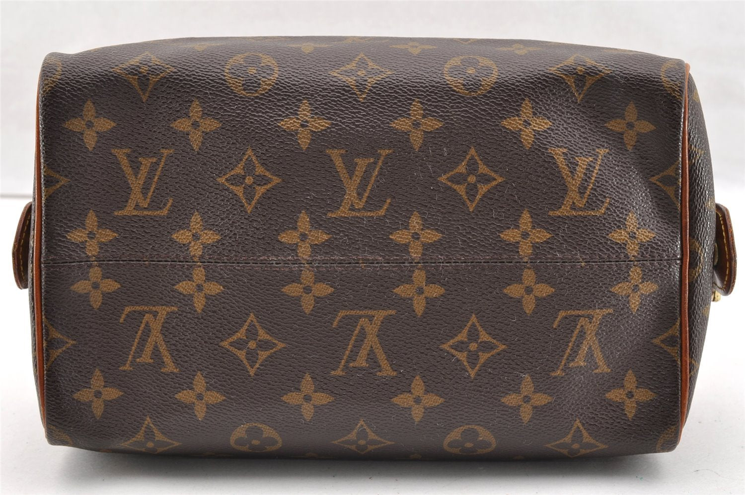 Authentic Louis Vuitton Monogram Trousse Patte Pression Pouch M47636 Junk 6909I