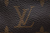 Authentic Louis Vuitton Monogram Trousse Patte Pression Pouch M47636 Junk 6909I