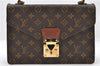 Authentic LOUIS VUITTON Monogram Concorde Hand Bag Purse M51190 LV 6910C