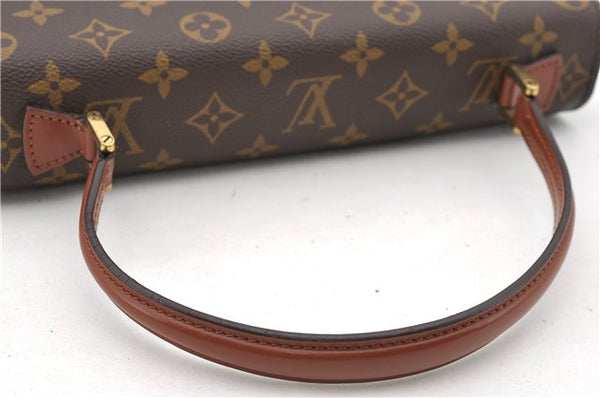 Authentic LOUIS VUITTON Monogram Concorde Hand Bag Purse M51190 LV 6910C