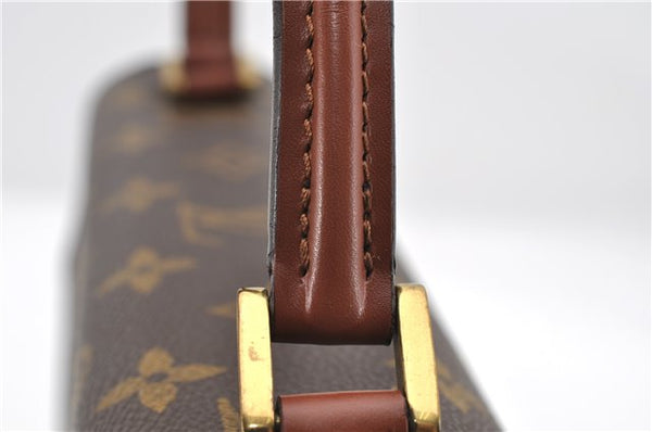 Authentic LOUIS VUITTON Monogram Concorde Hand Bag Purse M51190 LV 6910C