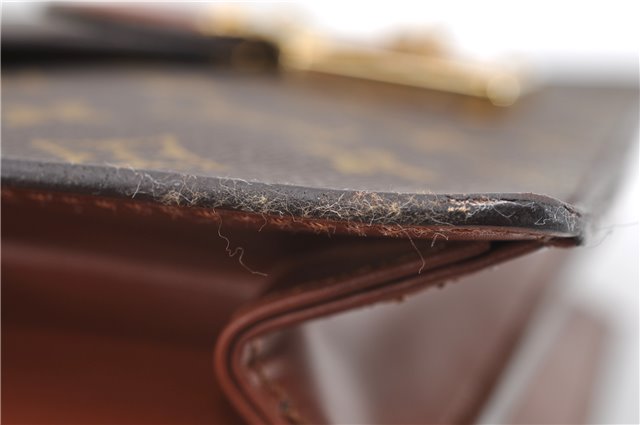 Authentic LOUIS VUITTON Monogram Concorde Hand Bag Purse M51190 LV 6910C