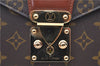 Authentic LOUIS VUITTON Monogram Concorde Hand Bag Purse M51190 LV 6910C