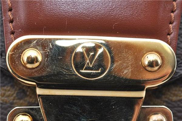 Authentic LOUIS VUITTON Monogram Concorde Hand Bag Purse M51190 LV 6910C