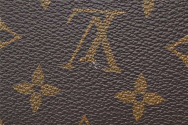 Authentic LOUIS VUITTON Monogram Concorde Hand Bag Purse M51190 LV 6910C