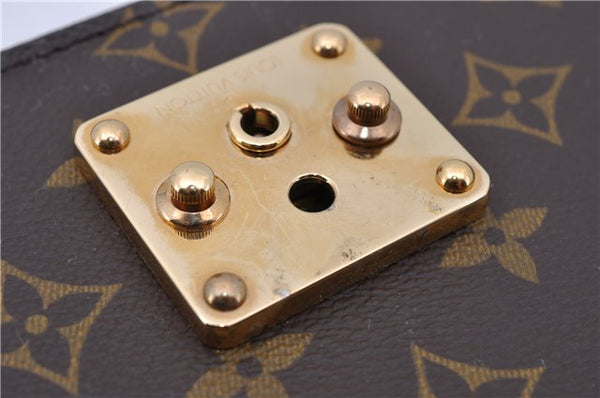 Authentic LOUIS VUITTON Monogram Concorde Hand Bag Purse M51190 LV 6910C