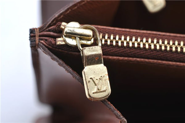 Authentic LOUIS VUITTON Monogram Concorde Hand Bag Purse M51190 LV 6910C