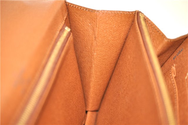 Authentic LOUIS VUITTON Monogram Concorde Hand Bag Purse M51190 LV 6910C