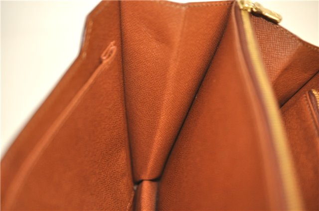 Authentic LOUIS VUITTON Monogram Concorde Hand Bag Purse M51190 LV 6910C