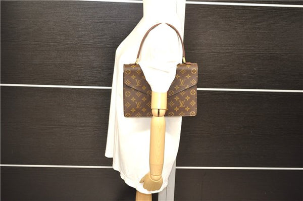 Authentic LOUIS VUITTON Monogram Concorde Hand Bag Purse M51190 LV 6910C
