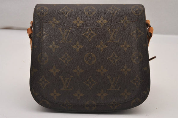 Auth Louis Vuitton Monogram Saint Cloud MM Shoulder Cross Bag Old Model LV 6910I