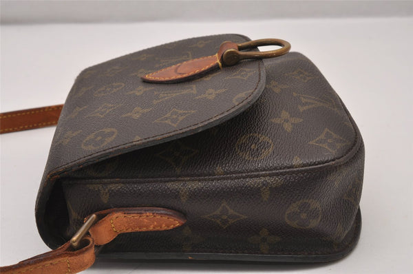 Auth Louis Vuitton Monogram Saint Cloud MM Shoulder Cross Bag Old Model LV 6910I