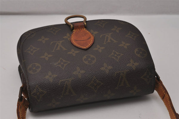 Auth Louis Vuitton Monogram Saint Cloud MM Shoulder Cross Bag Old Model LV 6910I