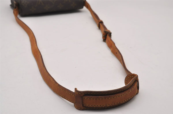 Auth Louis Vuitton Monogram Saint Cloud MM Shoulder Cross Bag Old Model LV 6910I