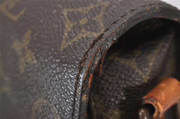 Auth Louis Vuitton Monogram Saint Cloud MM Shoulder Cross Bag Old Model LV 6910I