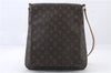 Authentic LOUIS VUITTON Monogram Musette Shoulder Cross Body Bag M51256 LV 6911C