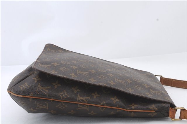 Authentic LOUIS VUITTON Monogram Musette Shoulder Cross Body Bag M51256 LV 6911C