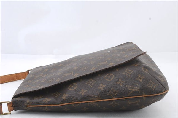 Authentic LOUIS VUITTON Monogram Musette Shoulder Cross Body Bag M51256 LV 6911C