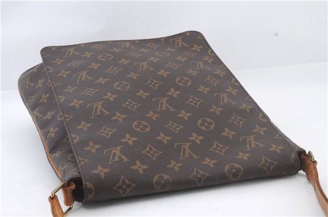 Authentic LOUIS VUITTON Monogram Musette Shoulder Cross Body Bag M51256 LV 6911C