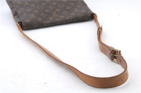 Authentic LOUIS VUITTON Monogram Musette Shoulder Cross Body Bag M51256 LV 6911C