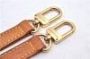 Authentic Louis Vuitton Leather Shoulder Strap Beige 39.4" LV 6912D