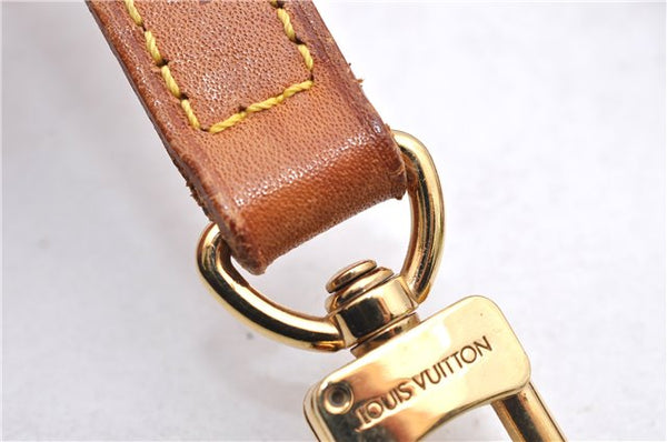 Authentic Louis Vuitton Leather Shoulder Strap Beige 39.4" LV 6912D