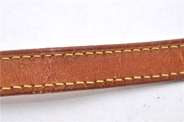 Authentic Louis Vuitton Leather Shoulder Strap Beige 39.4