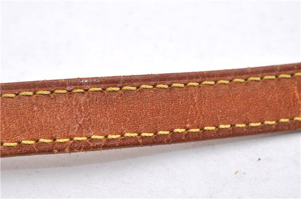 Authentic Louis Vuitton Leather Shoulder Strap Beige 39.4" LV 6912D