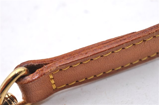 Authentic Louis Vuitton Leather Shoulder Strap Beige 39.4