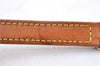 Authentic Louis Vuitton Leather Shoulder Strap Beige 39.4" LV 6912D