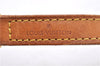 Authentic Louis Vuitton Leather Shoulder Strap Beige 39.4" LV 6912D