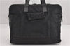 Authentic PRADA Nylon Tessuto Leather 2Way Shoulder Business Bag Black 6913F