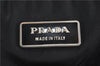 Authentic PRADA Nylon Tessuto Leather 2Way Shoulder Business Bag Black 6913F