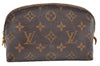 Authentic Louis Vuitton Monogram Pochette Cosmetic Pouch M47515 LV 6913I