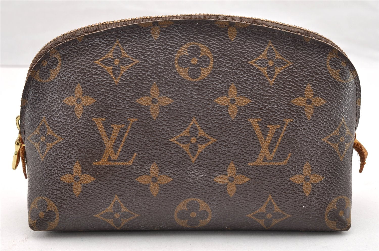 Authentic Louis Vuitton Monogram Pochette Cosmetic Pouch M47515 LV 6913I