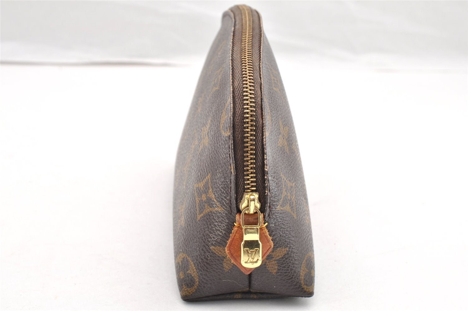 Authentic Louis Vuitton Monogram Pochette Cosmetic Pouch M47515 LV 6913I