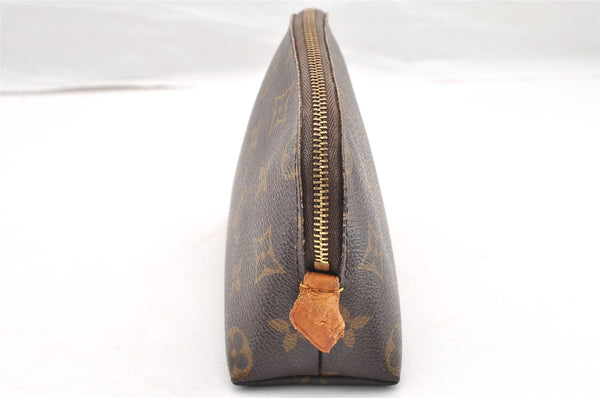 Authentic Louis Vuitton Monogram Pochette Cosmetic Pouch M47515 LV 6913I