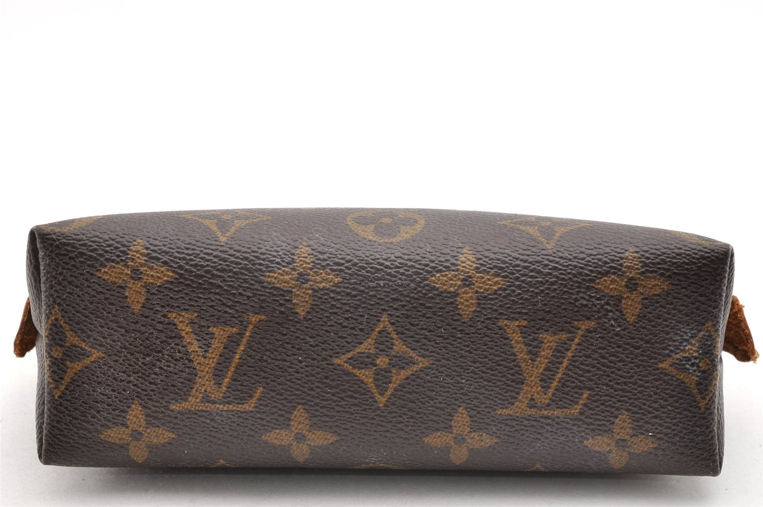 Authentic Louis Vuitton Monogram Pochette Cosmetic Pouch M47515 LV 6913I